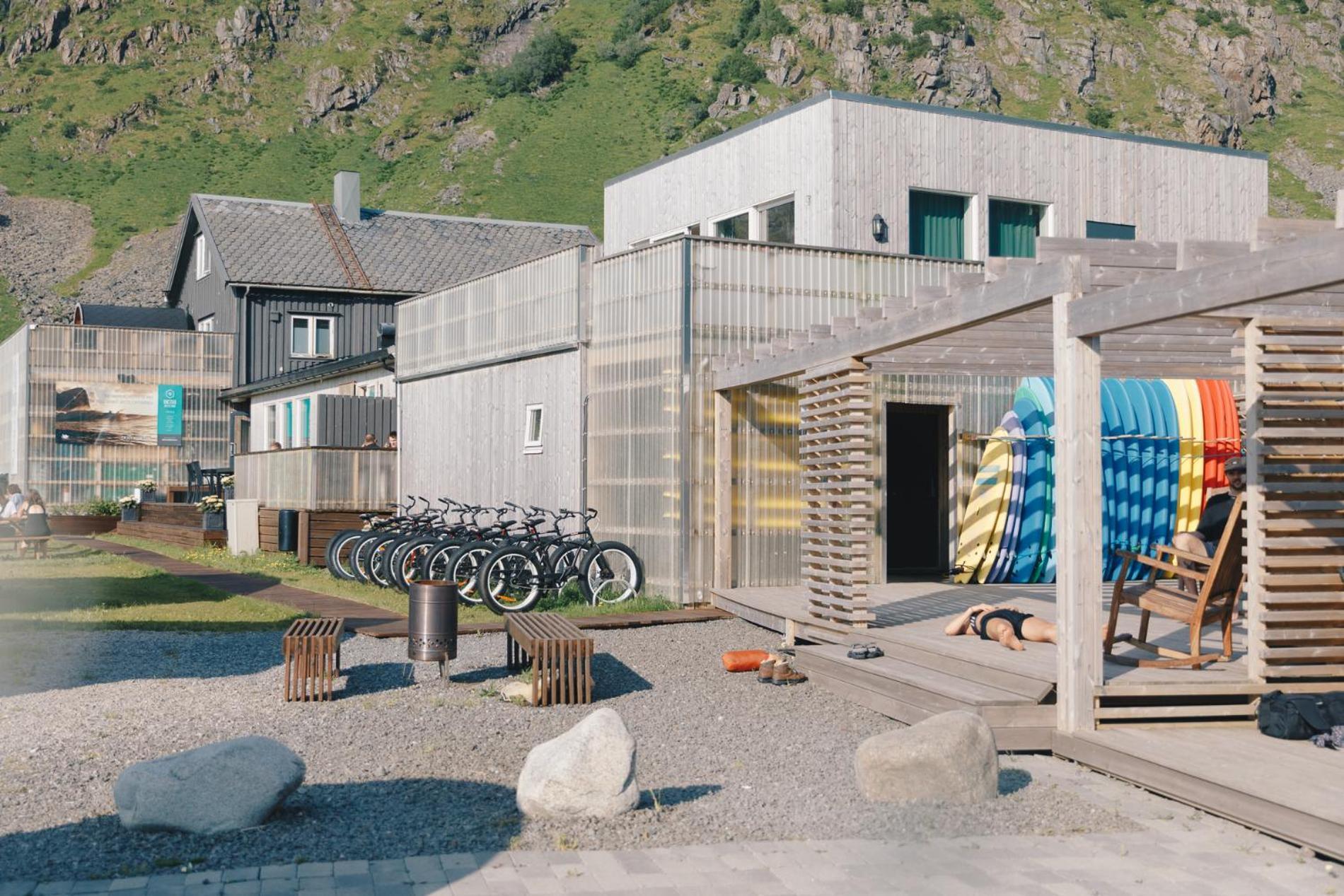 Unstad Arctic Resort Unnstad Luaran gambar