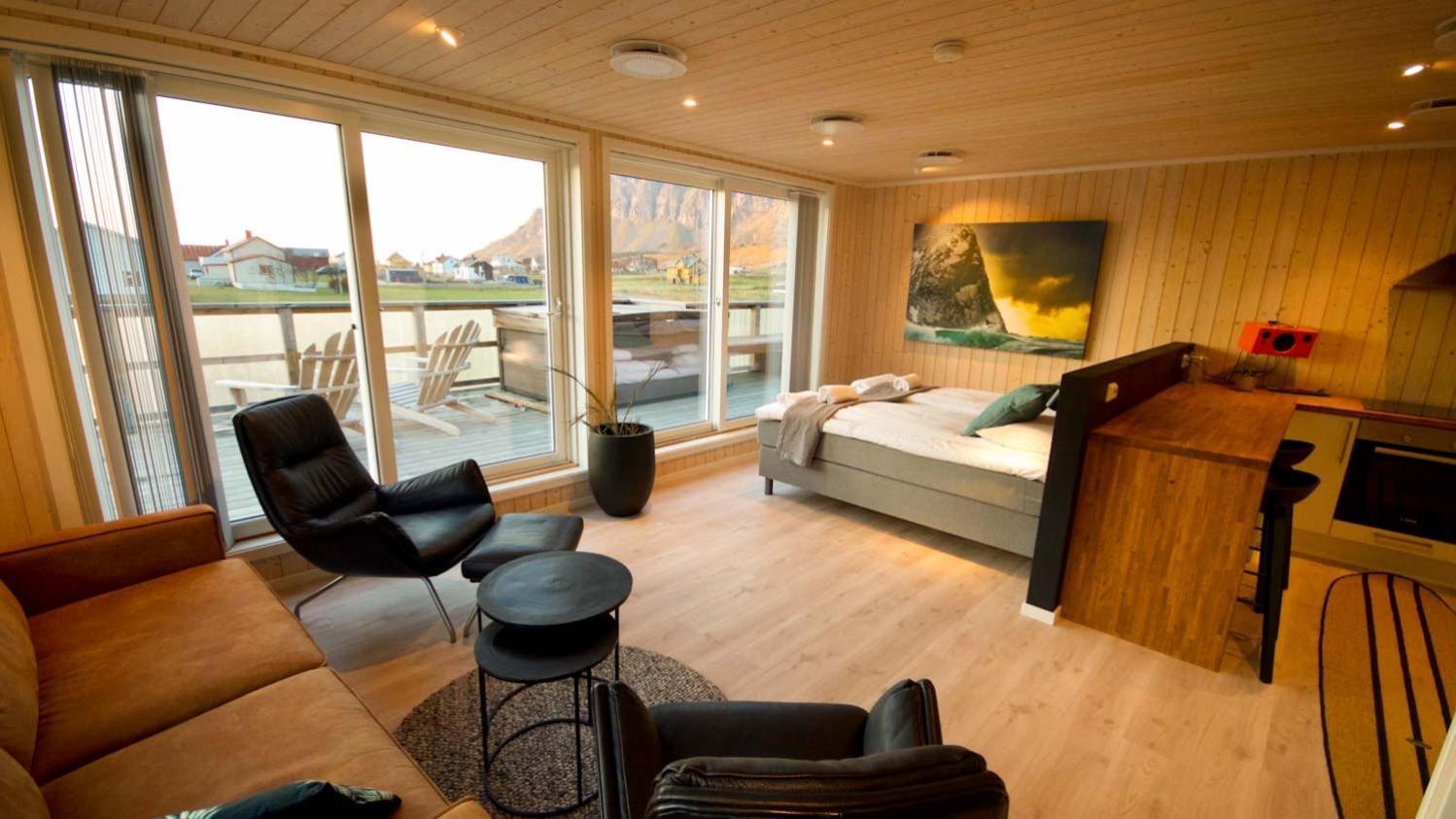 Unstad Arctic Resort Unnstad Luaran gambar