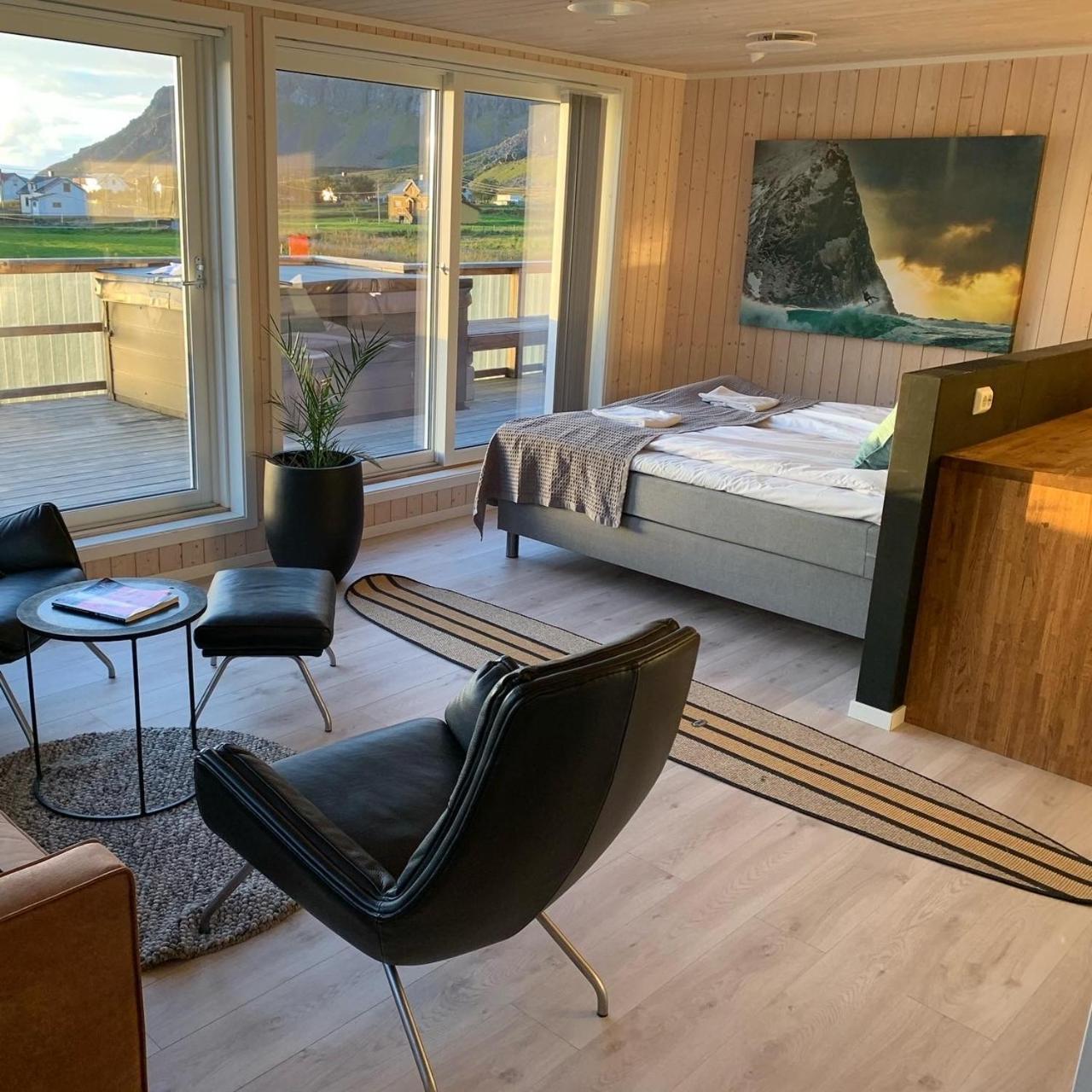Unstad Arctic Resort Unnstad Luaran gambar