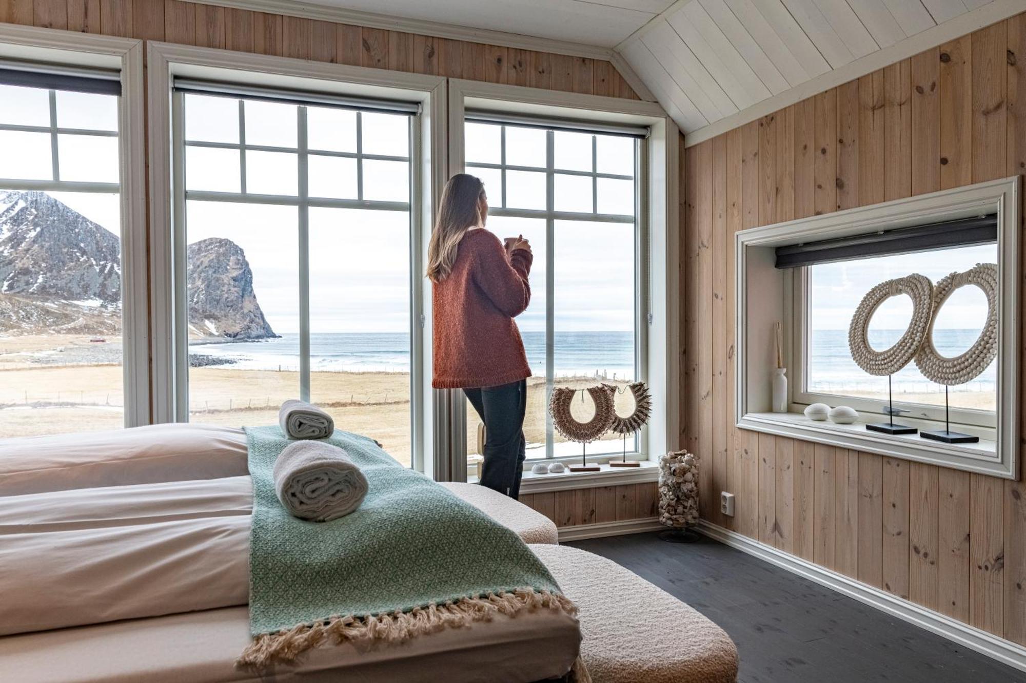Unstad Arctic Resort Unnstad Luaran gambar