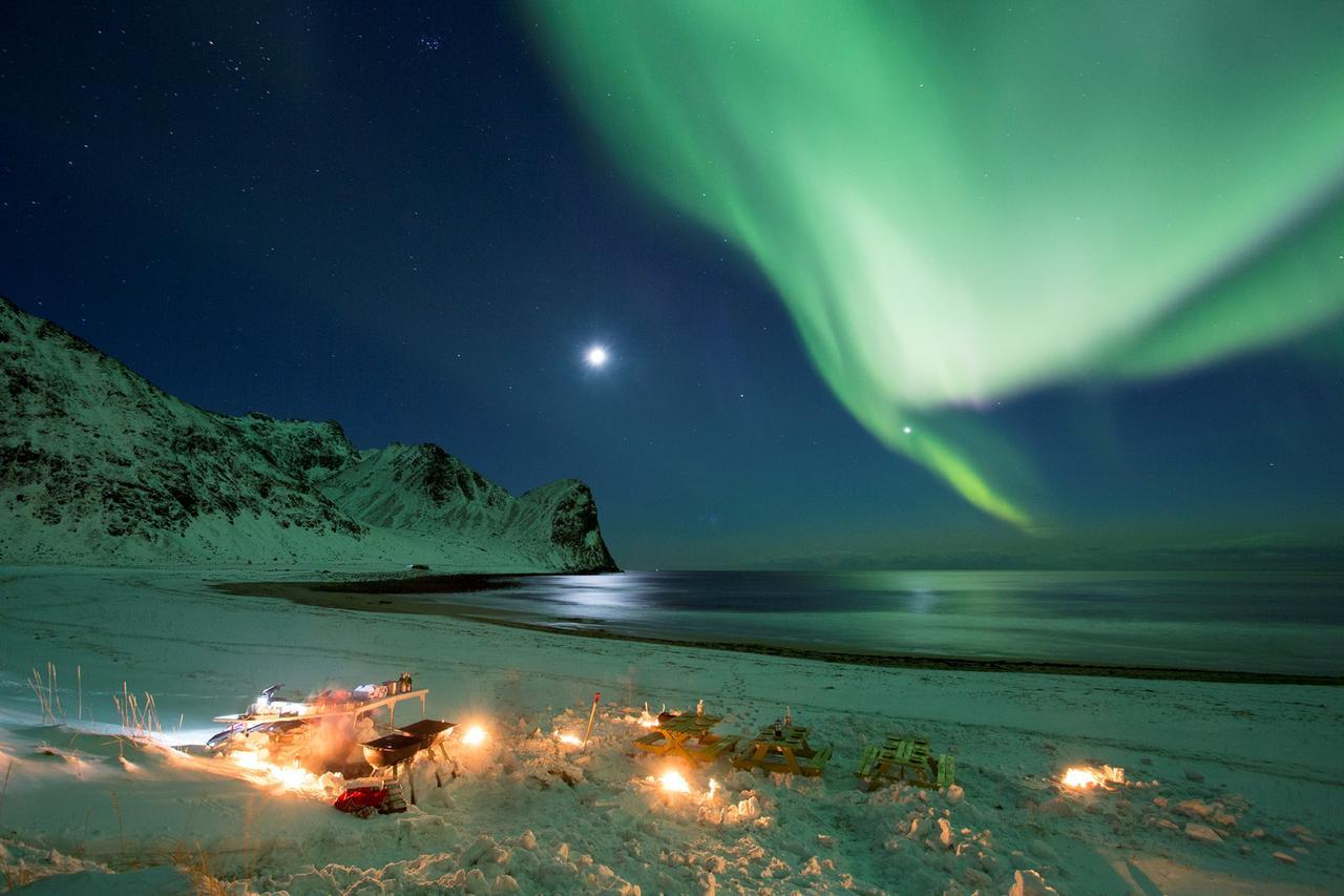 Unstad Arctic Resort Unnstad Luaran gambar